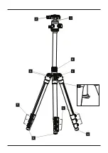 Предварительный просмотр 3 страницы Hama TAR Duo 165 Ball Operating Instructions Manual