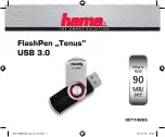 Hama Tenus FlashPen USB 3.0 Operating Instruction preview