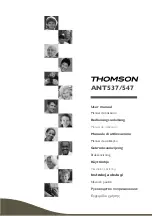 Preview for 1 page of Hama THOMSON ANT537 User Manual