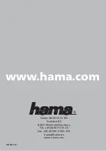 Hama Thunder V18 Instruction Manual preview