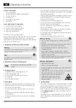 Preview for 3 page of Hama Touch Operating	 Instruction