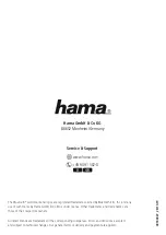 Preview for 27 page of Hama Touch Operating	 Instruction