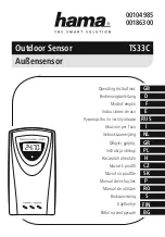 Hama TS33C Operating Instructions Manual предпросмотр