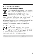 Preview for 88 page of Hama TS35C Operating Instructions Manual