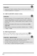 Preview for 103 page of Hama TS35C Operating Instructions Manual