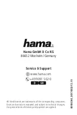 Preview for 162 page of Hama TS35C Operating Instructions Manual