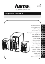 Hama uRage Soundz 2.1 Evolution Operating Instructions Manual preview