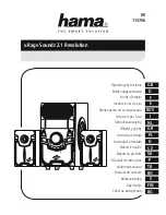 Hama uRage Soundz 2.1 Revolution Operating Instructions Manual preview