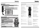 Preview for 30 page of Hama X-Arm 49570 Manual