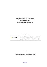 Preview for 1 page of Hamamatsu Photonics C11440-36U Instruction Manual