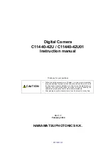 Hamamatsu Photonics C11440-42U Instruction Manual preview