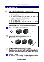 Preview for 9 page of Hamamatsu Photonics C15550-20UP Instruction Manual