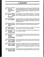 Предварительный просмотр 5 страницы Hamamatsu Photonics C2400 Instruction Manual