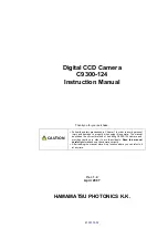 Hamamatsu Photonics C9300-124 Instruction Manual preview