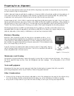 Preview for 10 page of HAMAR LASER L-702 Operation Manual