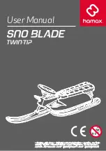 Preview for 1 page of Hamax SNO BLADE TWIN-TIP User Manual