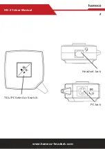 Предварительный просмотр 3 страницы HAMECO HS-21 User Manual