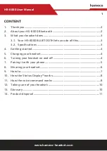 Preview for 2 page of HAMECO HS-8000 User Manual