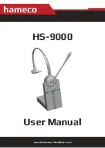 HAMECO HS-9000 User Manual preview