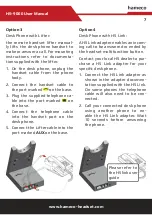 Предварительный просмотр 8 страницы HAMECO HS-9000 User Manual