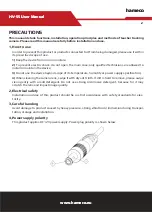 Предварительный просмотр 2 страницы HAMECO HV-55 User Manual