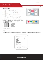 Предварительный просмотр 24 страницы HAMECO HV-55 User Manual