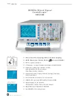 Preview for 4 page of Hameg CombiScope HM2008 Manual