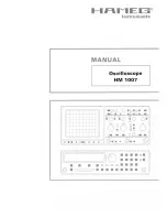 Preview for 1 page of Hameg HM 1007 Manual