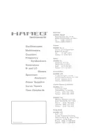 Preview for 28 page of Hameg HM 1007 Manual