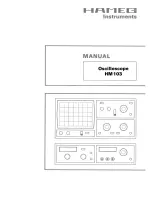 Preview for 1 page of Hameg HM 103 Manual