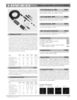 Preview for 4 page of Hameg HM 203-6 User Manual