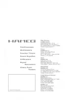 Preview for 48 page of Hameg HM 203-6 User Manual