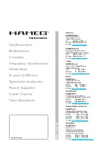 Preview for 44 page of Hameg HM 303-5 Service Manual