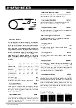 Preview for 3 page of Hameg HM 604 Manual