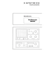 Preview for 1 page of Hameg HM 605 Manual