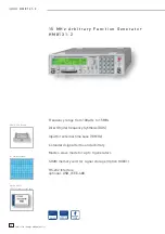 Предварительный просмотр 38 страницы Hameg HM 8131-2 Manual