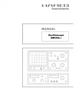 Hameg HM204-2 Manual preview