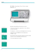 Preview for 4 page of Hameg HM303-6 Manual