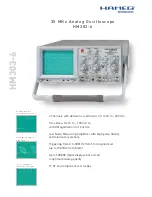 Preview for 1 page of Hameg HM303-6 Operator'S Manual