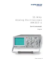 Hameg HM303-6 Service Manual предпросмотр