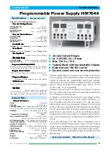 Preview for 13 page of Hameg HM7044 Manual