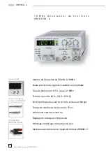 Предварительный просмотр 24 страницы Hameg HM8030-6 Manual