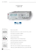 Предварительный просмотр 26 страницы Hameg HM8118 Operator'S Manual