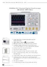 Preview for 4 page of Hameg HMO Series Manual