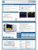 Preview for 3 page of Hameg HMO3000 Series Overview