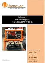 Preview for 1 page of Hamevac VHU-3000-B Quick Start Manual