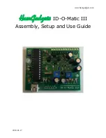 Preview for 1 page of HamGadgets ID-O-Matic III Assembly, Setup And Use Manual