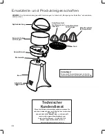 Preview for 24 page of Hamilton Beach Commercial GJ33 Operation Manual