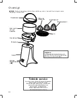 Preview for 32 page of Hamilton Beach Commercial GJ33 Operation Manual