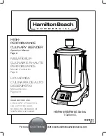 Предварительный просмотр 1 страницы Hamilton Beach Commercial HBF900S Series Operation Manual